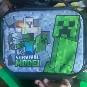 Green and Black Men's Bag